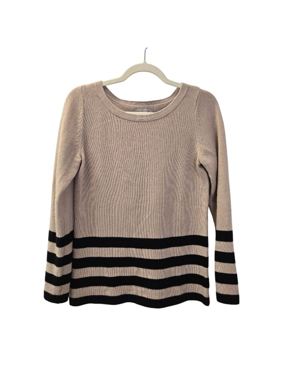 Banana Republic Wool and Cashmere Blend Striped Sweater Size Medium
